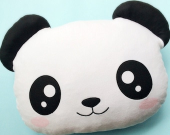 Coussin Panda Etsy