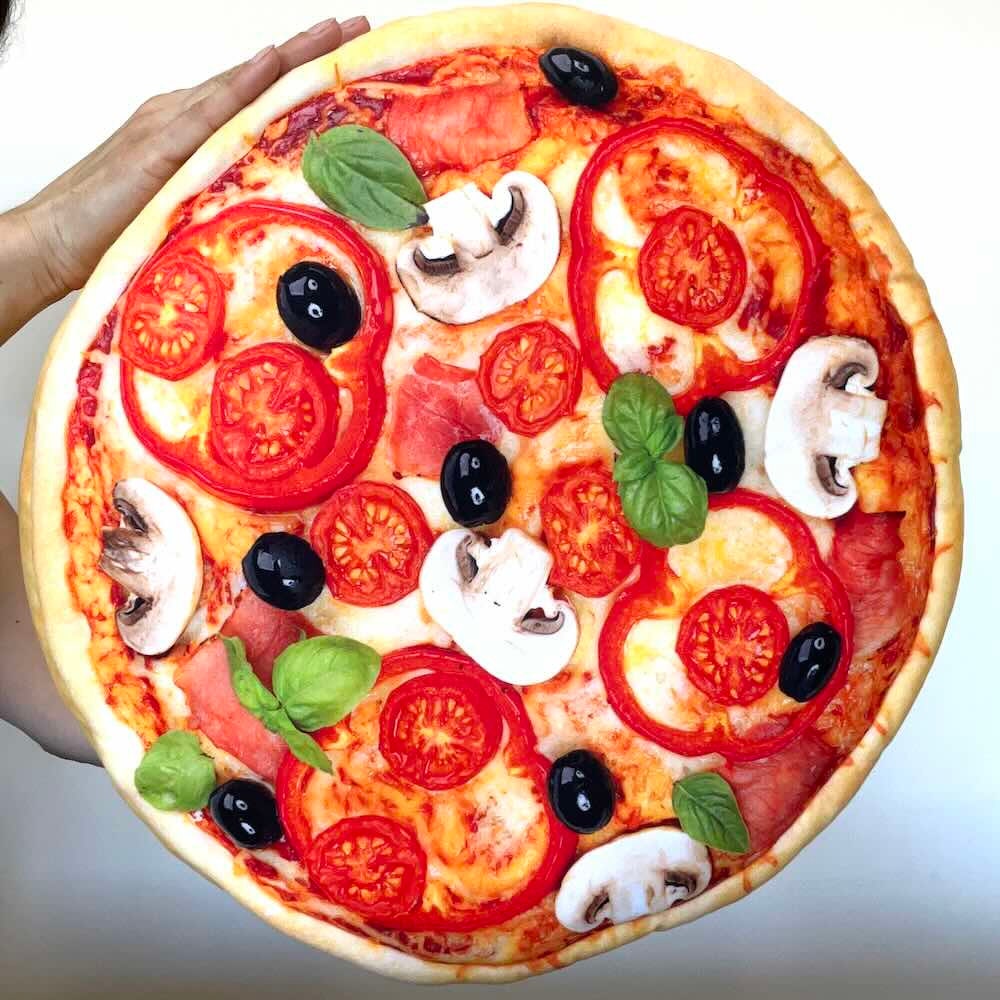 Giant pizza pillow online