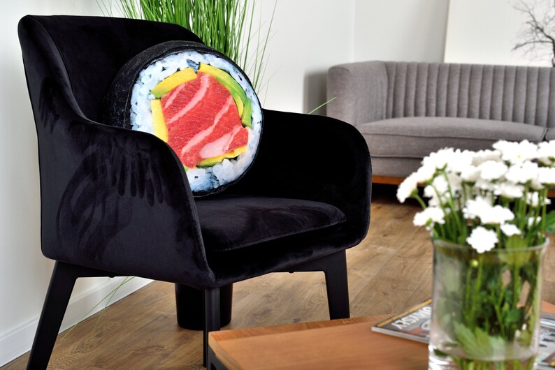 sushi roll pillow
