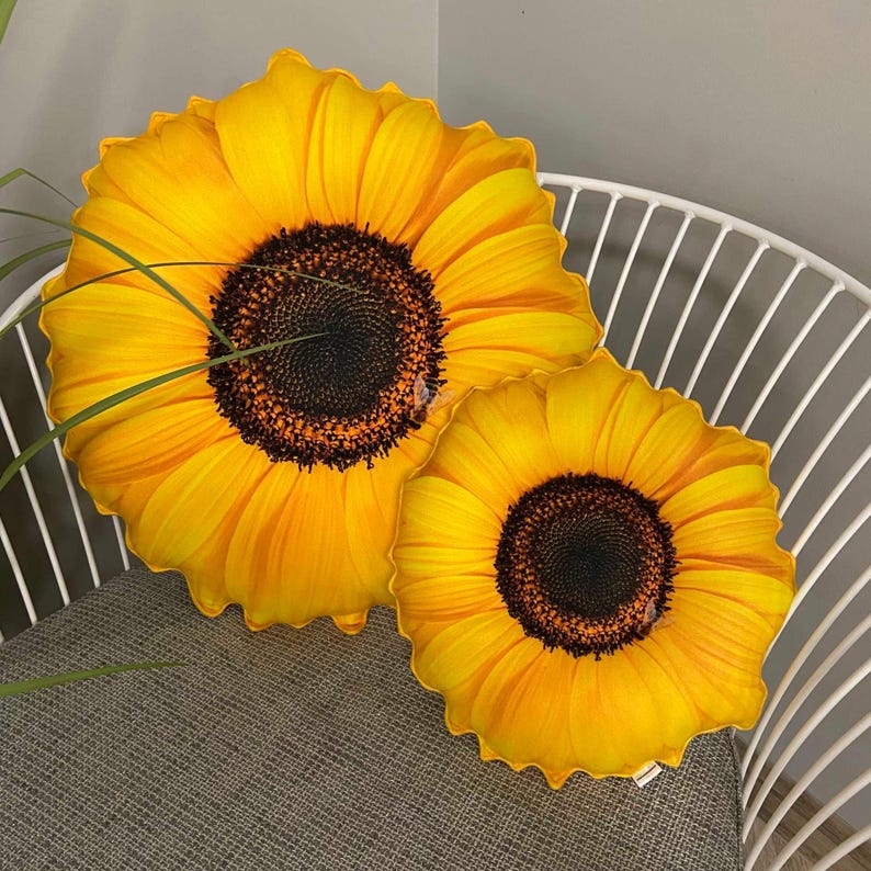 sunflower cushion