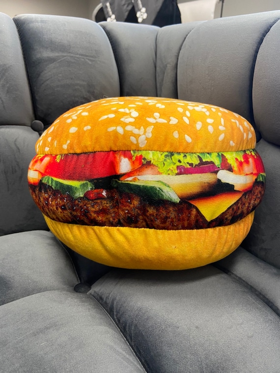 Burger Pillow Burger Hamburger Burger Shaped Pillows : Buger Pillow