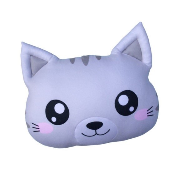 kawaii cat pillow