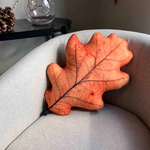 Eiche Kissen / Herbst Deko Kissen / Herbst Haus Deko / Herbst Blatt Deko / Bauernhaus Deko / Danksagungs-Dekor / Herbst Blatt