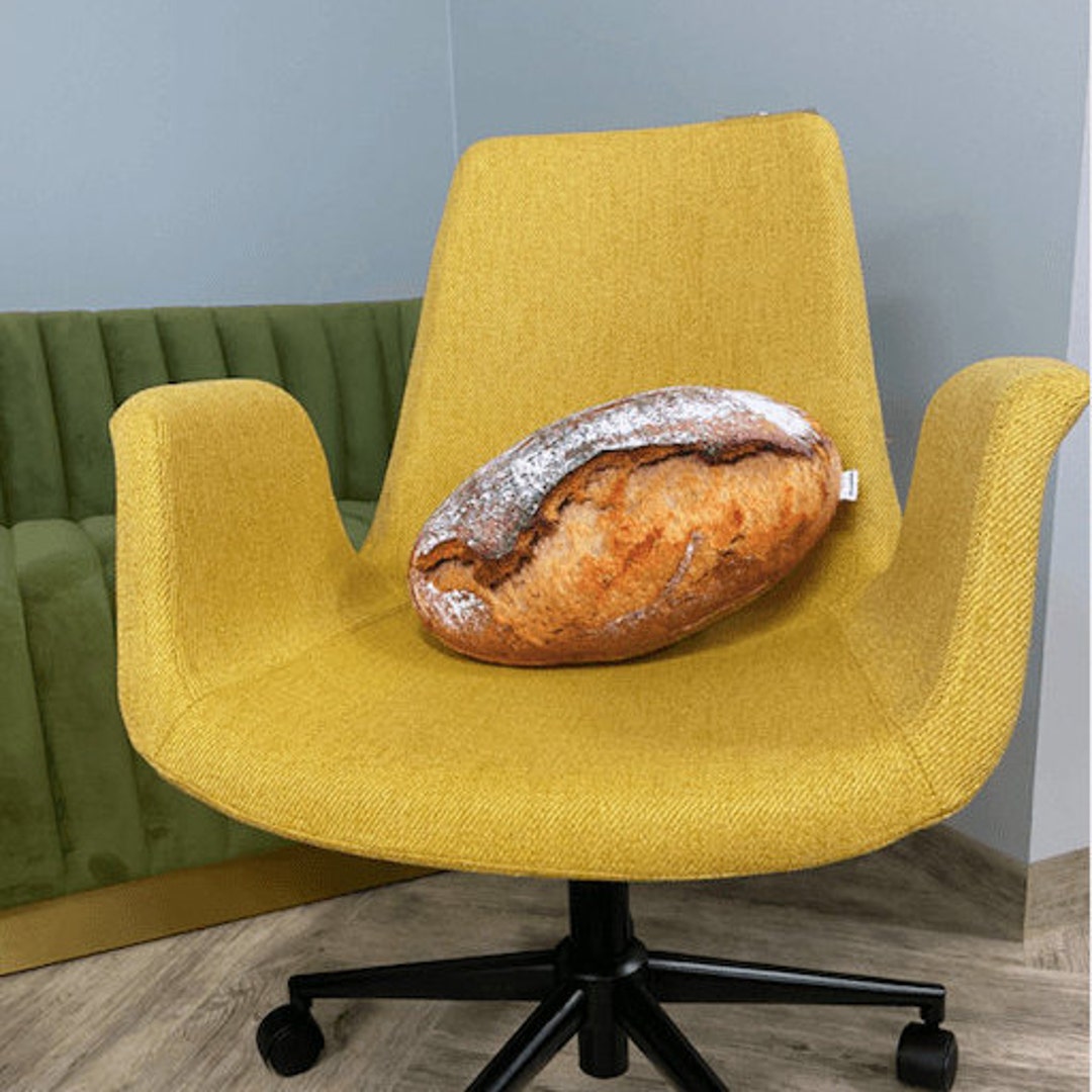 Almohada de pan pan de hogaza almohada de comida almohada en