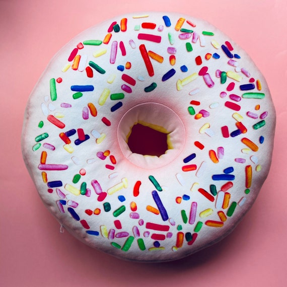 Sprinkle Donut Pillow