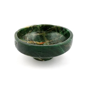 Green Aventurine handmade carved bowl,green bowl,298 grams,stone bowl,aventurine bowl,bowl,handmade bowl,home decor,gift,carved bowl,carving