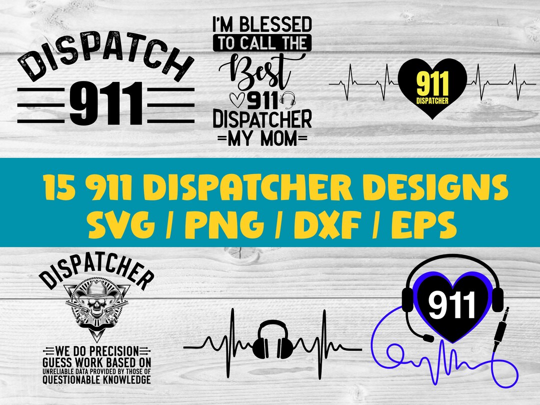 911 Dispatcher Svg, Dispatcher Bundle Svg, 911 Dispatcher Heart Beat