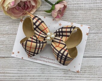 burberry bows for baby