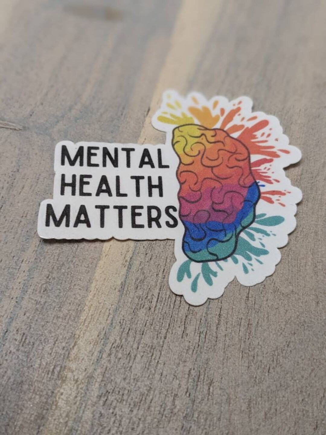 Mental Health Matters Waterproof Sticker ** CLEARANCE ** - Etsy
