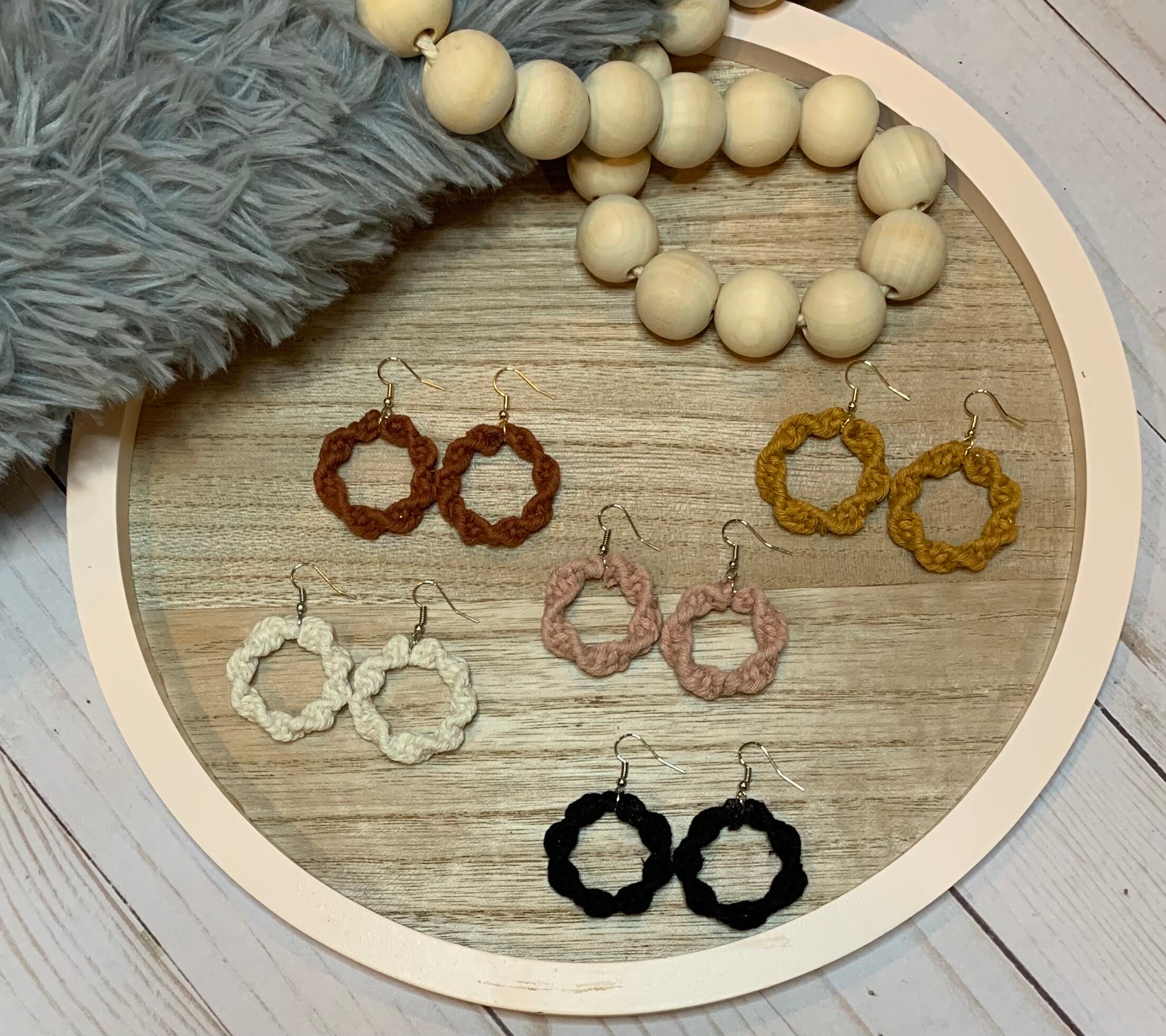 Bohemian Splendor Magnesite Earrings DIY Jewelry Making Mini Kit