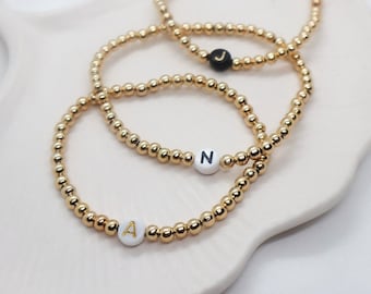 Beaded Bracelet, Summer Bracelet, Beachy Bracelet , Small Beaded Bracelet, Gold Bracelet, Personalized Bracelet