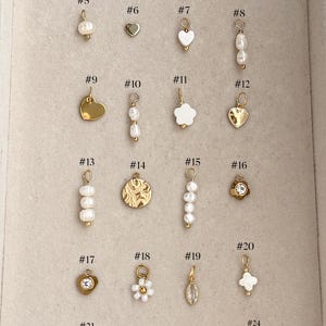 Stainless Steel Charm: DIY Necklace Drop Pendants