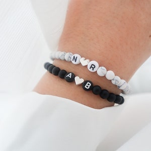 Partner bracelets, Personalized Bracelet, Love Bracelets With Pearls, Individual Jewelry For Men and Women