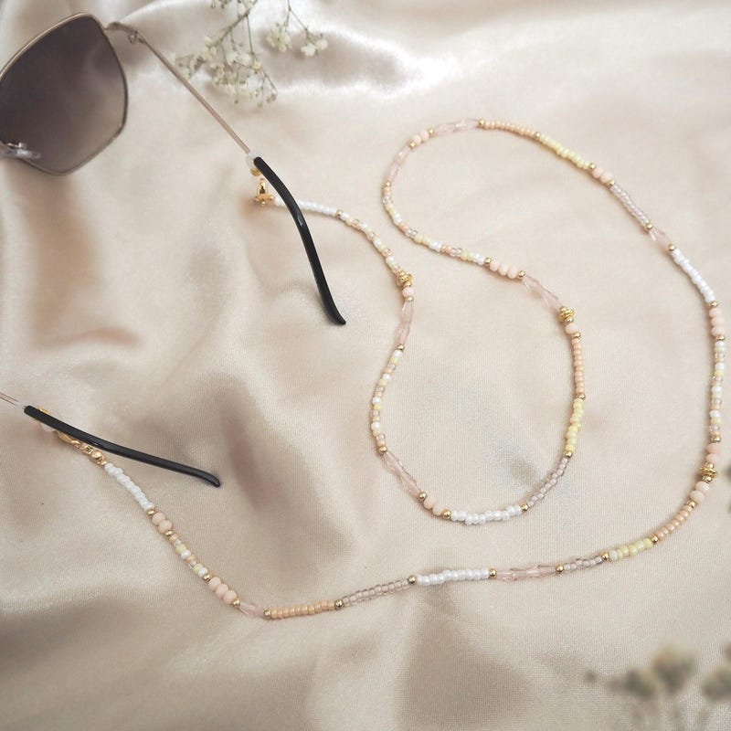 Dark Chromatica Beaded Sunglass Chain