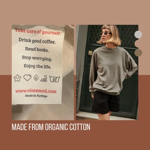 organic vintage sweatshirt