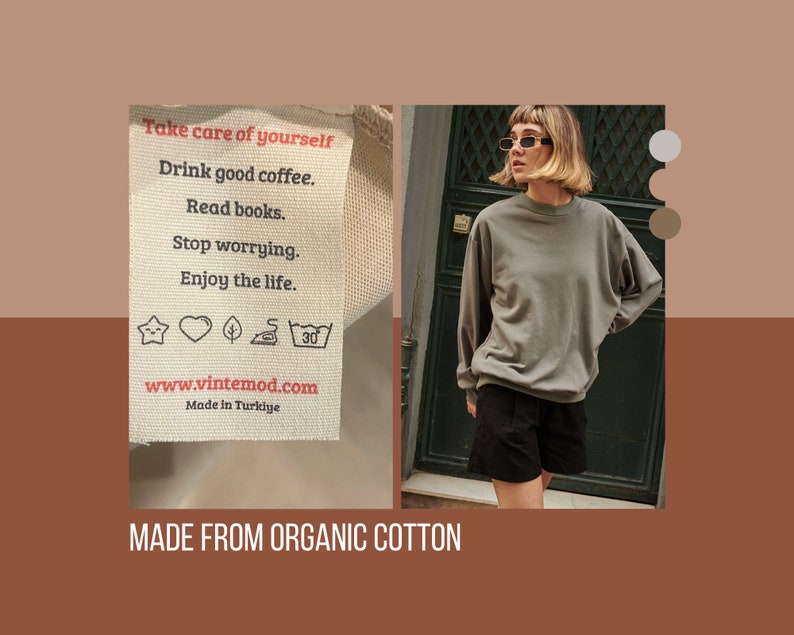 organic vintage sweatshirt