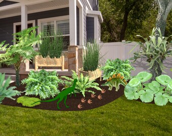 Create a Prehistoric Dinosaur Garden with the Kids this Summer!