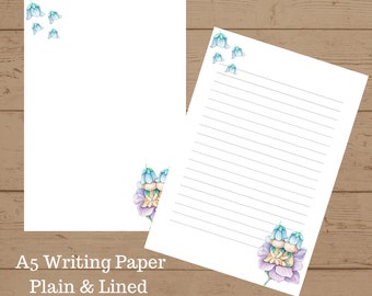 A5 Blossom Fairy Writing Set, Writing Paper, Stationery Pack