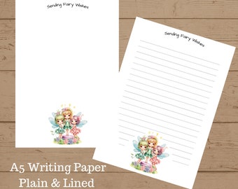 A5 Sending Fairy Wishes Writing Set, Writing Paper, Stationery Pack