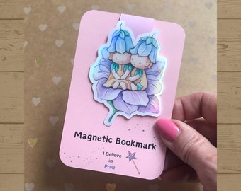 Magnetic Bookmark, Blossom Fairy Design