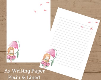 A5 Little Fairy Writing Set, Writing Paper, Stationery Pack