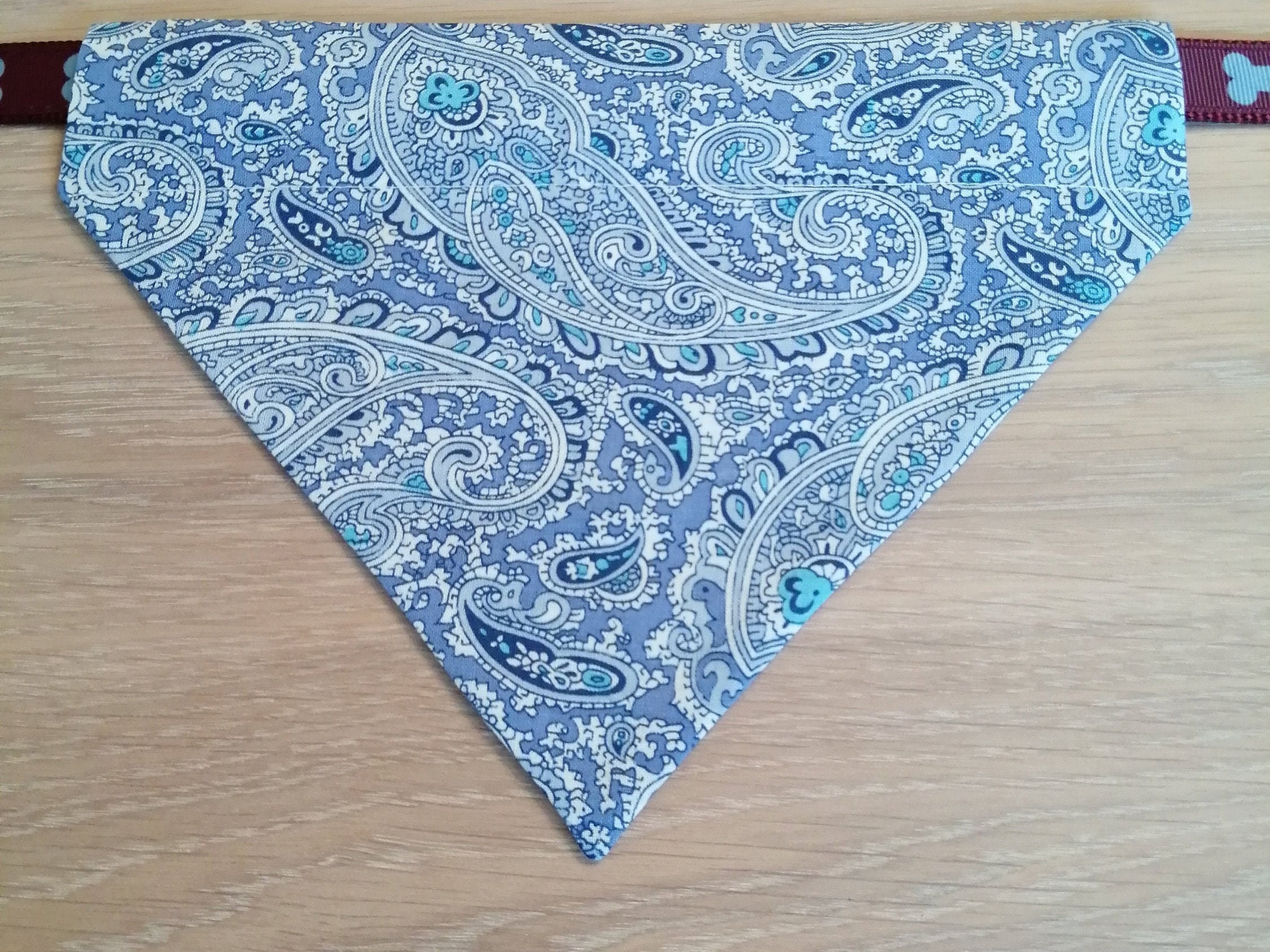 paisley dog bandana