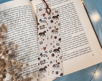 Horse Love Books Bookmarks for Horse Lovers | Horse girl gift