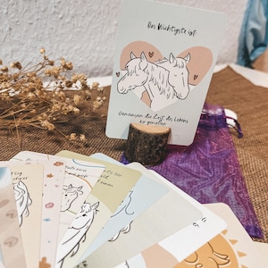 Affirmatiekaarten voor ruiters | Zegkaartjes voor paardenliefhebbers | Inspiratie en mindfulness met paarden