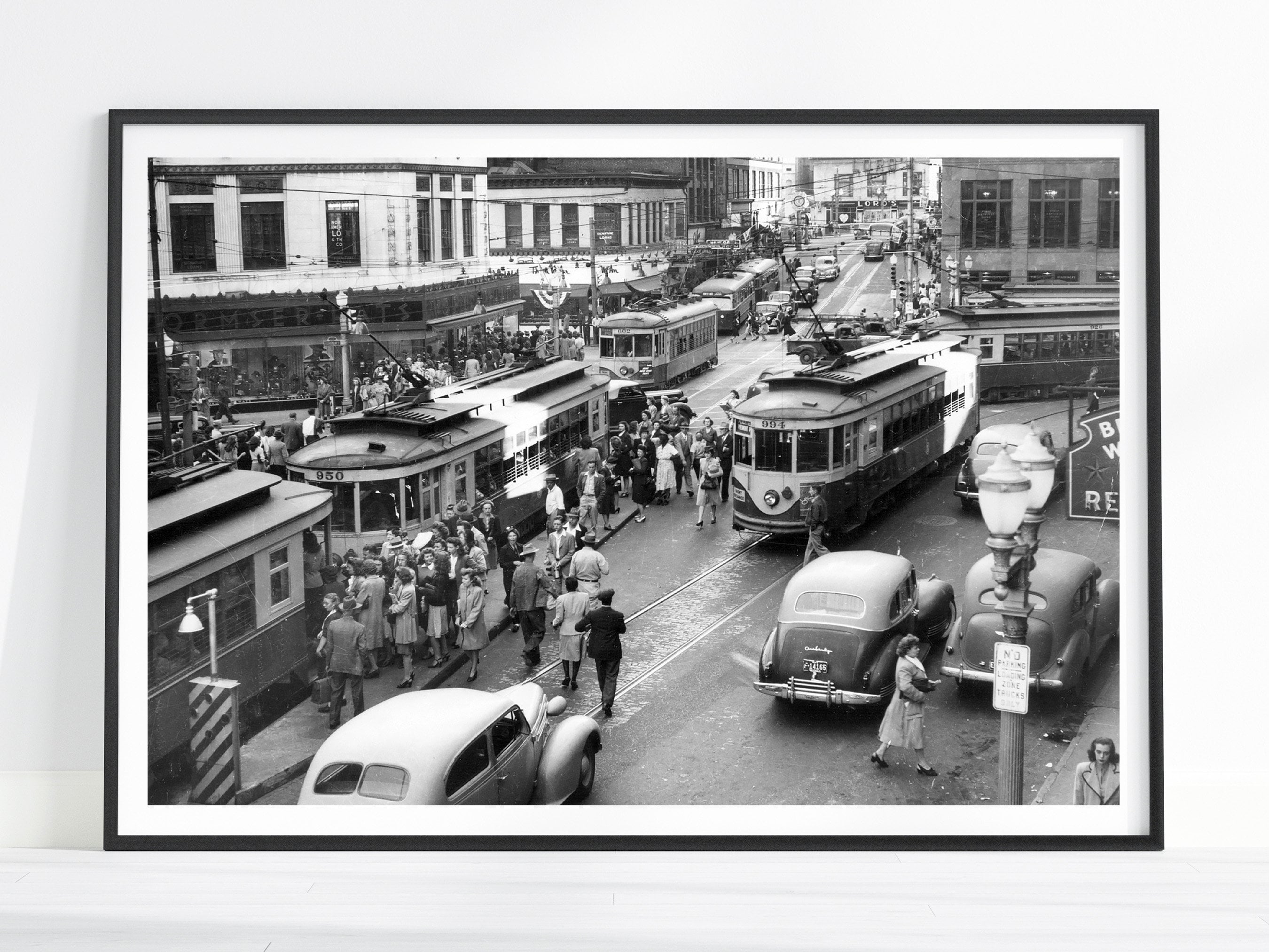 Vintage Atlanta Print, Atlanta Wall Art, Atlanta Photography, Atlanta Poster, Atlanta Georgia, Atlanta Decor, Atlanta Gift, Georgia Print