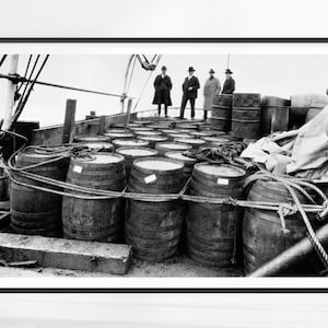 Vintage Prohibition Print, Black and White Wall Art, Whiskey Wall Art, Bar Wall Art, Prohibition Wall Art, Vintage Whiskey Decor, Bar Gifts
