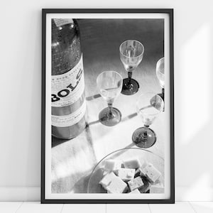 Vintage Wine Print, 1932, Wine Wall Art, Wine Poster, Wine Gift, Wine Print, Kitchen Wall Art, Black and White Art, Wine Art, Wine Lover