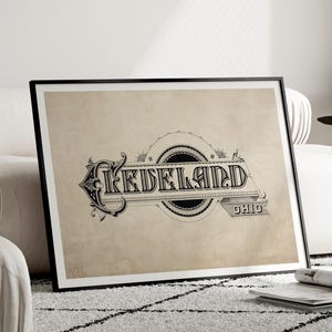 Cleveland Print, Cleveland Art, Cleveland Kunstdruck, Cleveland Poster, Cleveland Wandkunst, Cleveland Decor, Cleveland Ohio, Ohio Wandkunst