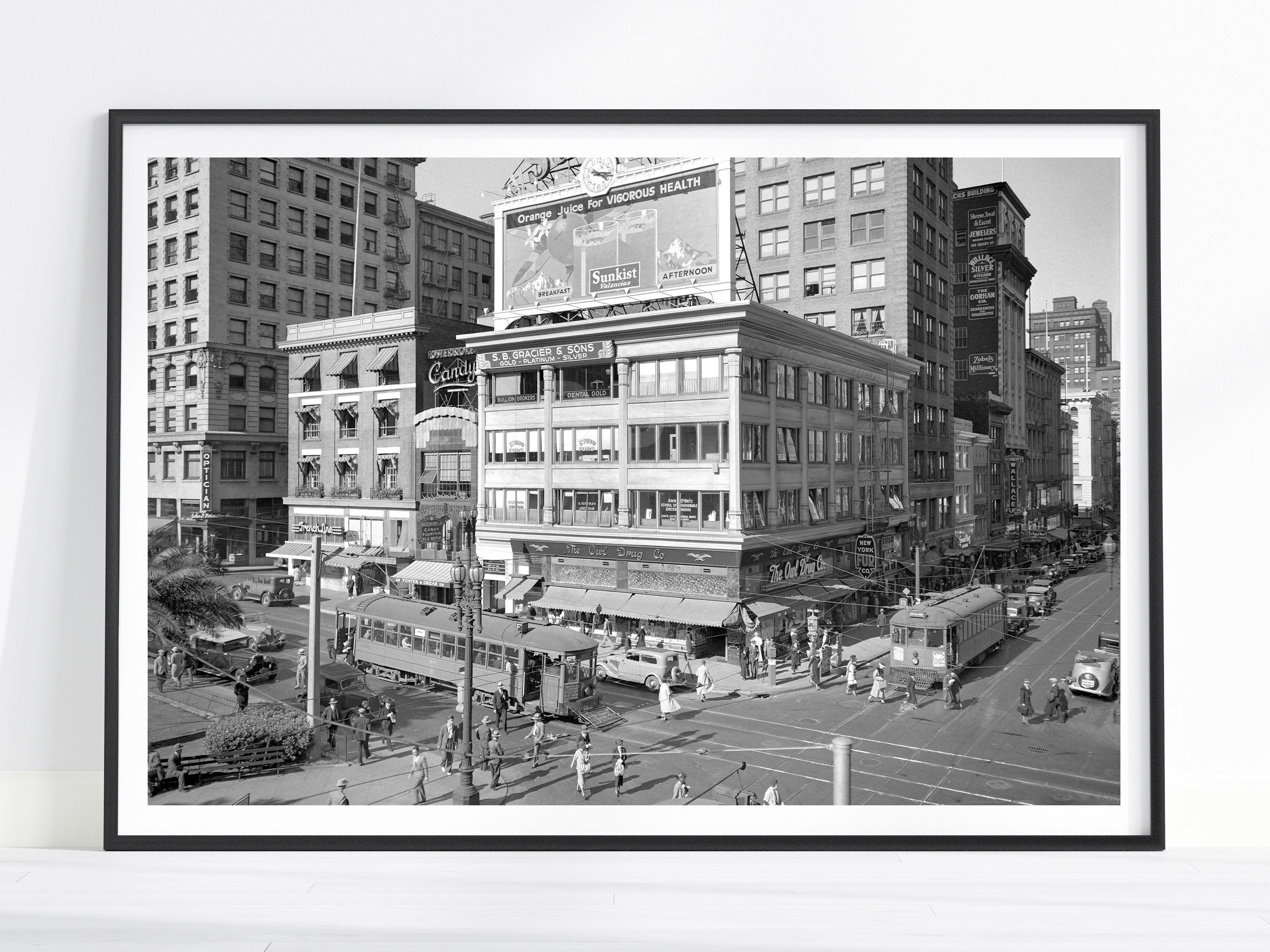 ヴィンテージ サンフランシスコ プリント、1935 年、サンフランシスコ