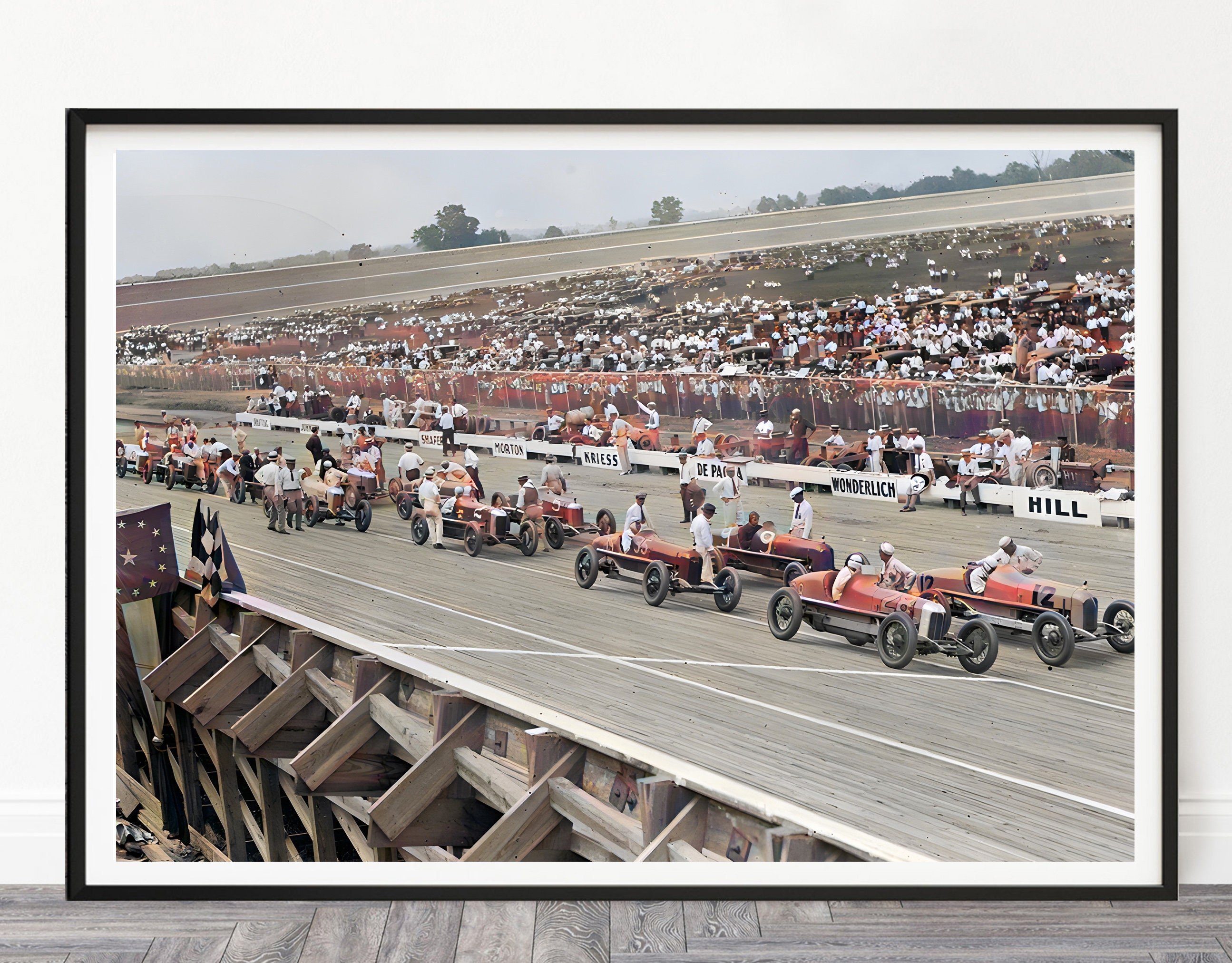 Vintage Racing Print, 1925 Race Car Wall Art, Vintage Racing Poster ...