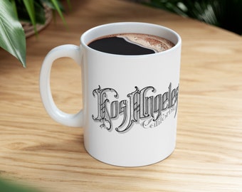 Los Angeles Coffee Mug, 11 oz, Los Angeles Mug, Los Angeles Gift, LA Coffee Cup, Los Angeles Decor, LA Mug, LA Gifts, California Mug