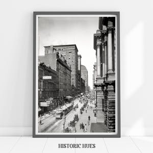 Vintage Chicago Print, Chicago Wall Art, Illinois Print, Chicago Poster, Chicago Gifts, Wall Decor, Chicago Prints, Chicago Photography, Art