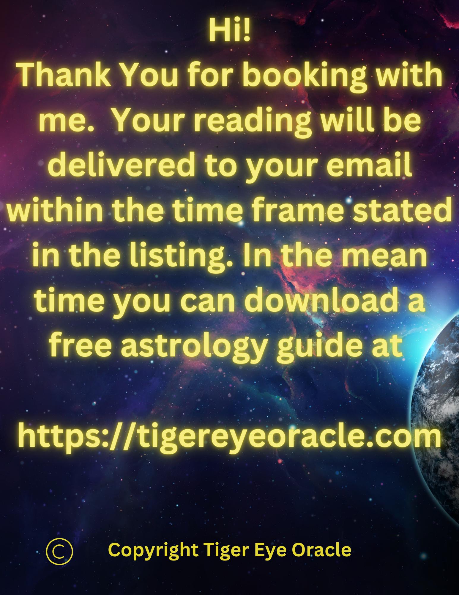 Indepth Birth Chart Reading Natal Chart Analysis Astrology Reading