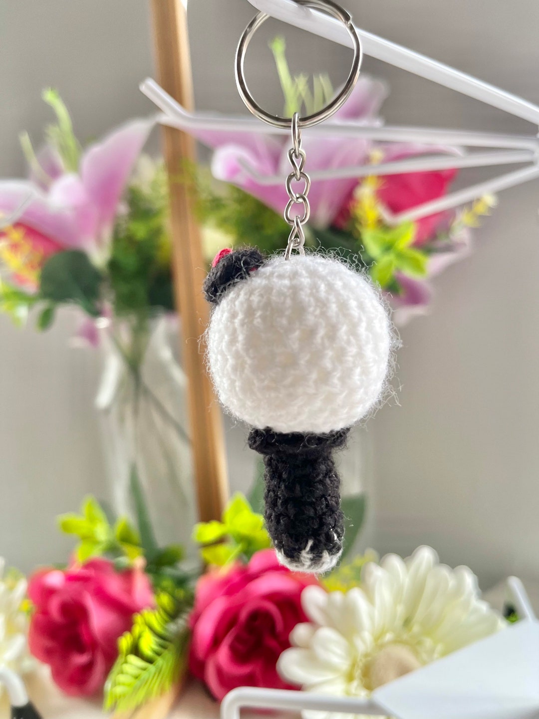 BTS Army Bomb Lightstick Crochet Keyring Etsy