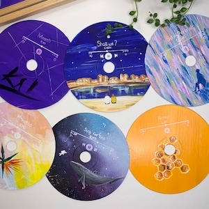 EXO KPOP Painted CD Album/song 6 Designs - Etsy