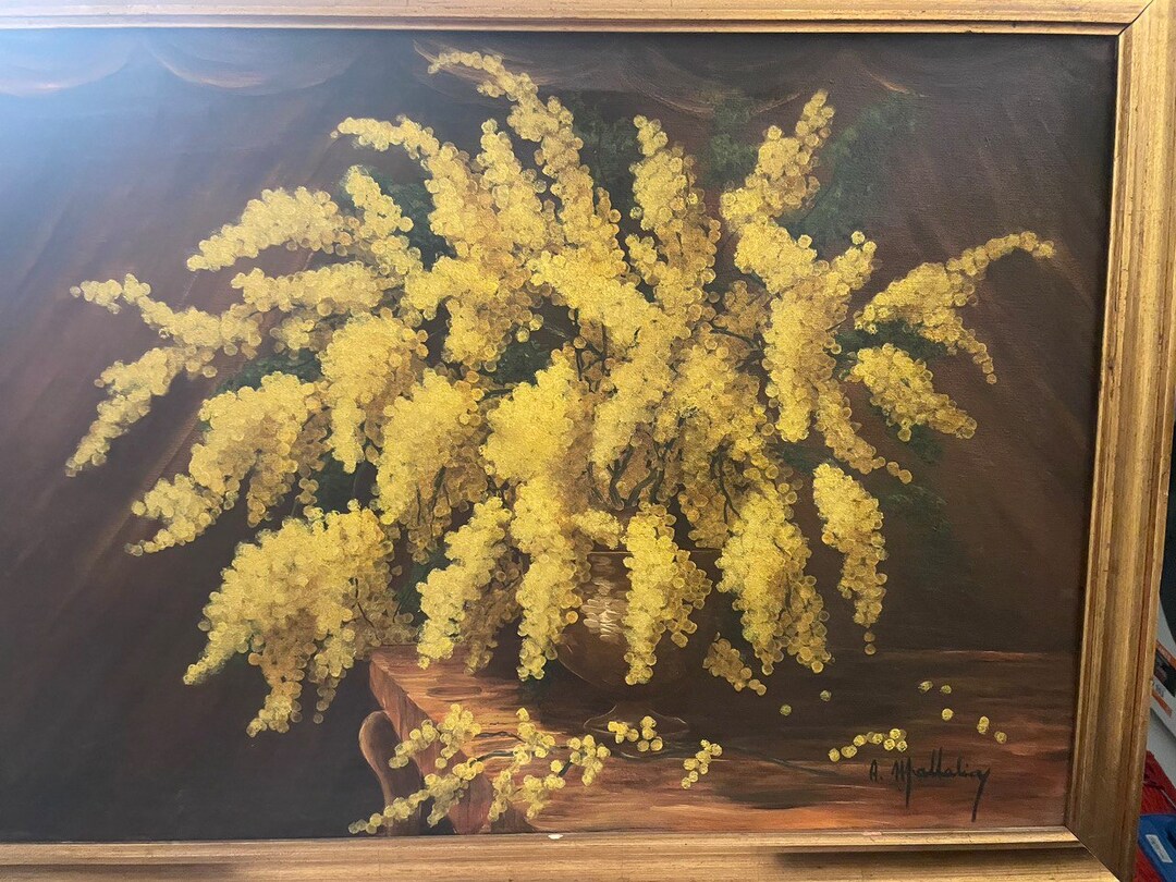 Authenticated Painting by Antonio Mattala 1982 Etsy