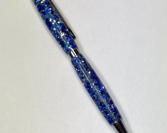 Glitter Pen|Handcrafted Pen|Gift|Epoxy Pen|Twist Pen|Refillable Pen|