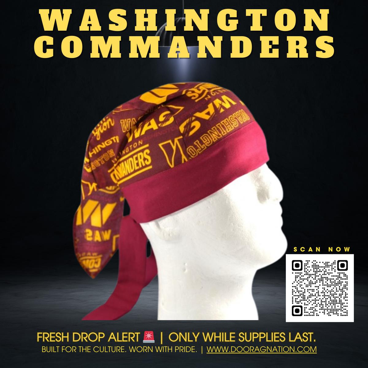 Washington Commanders Doo Rag – Bold Spirit, Everyday Strength - Etsy