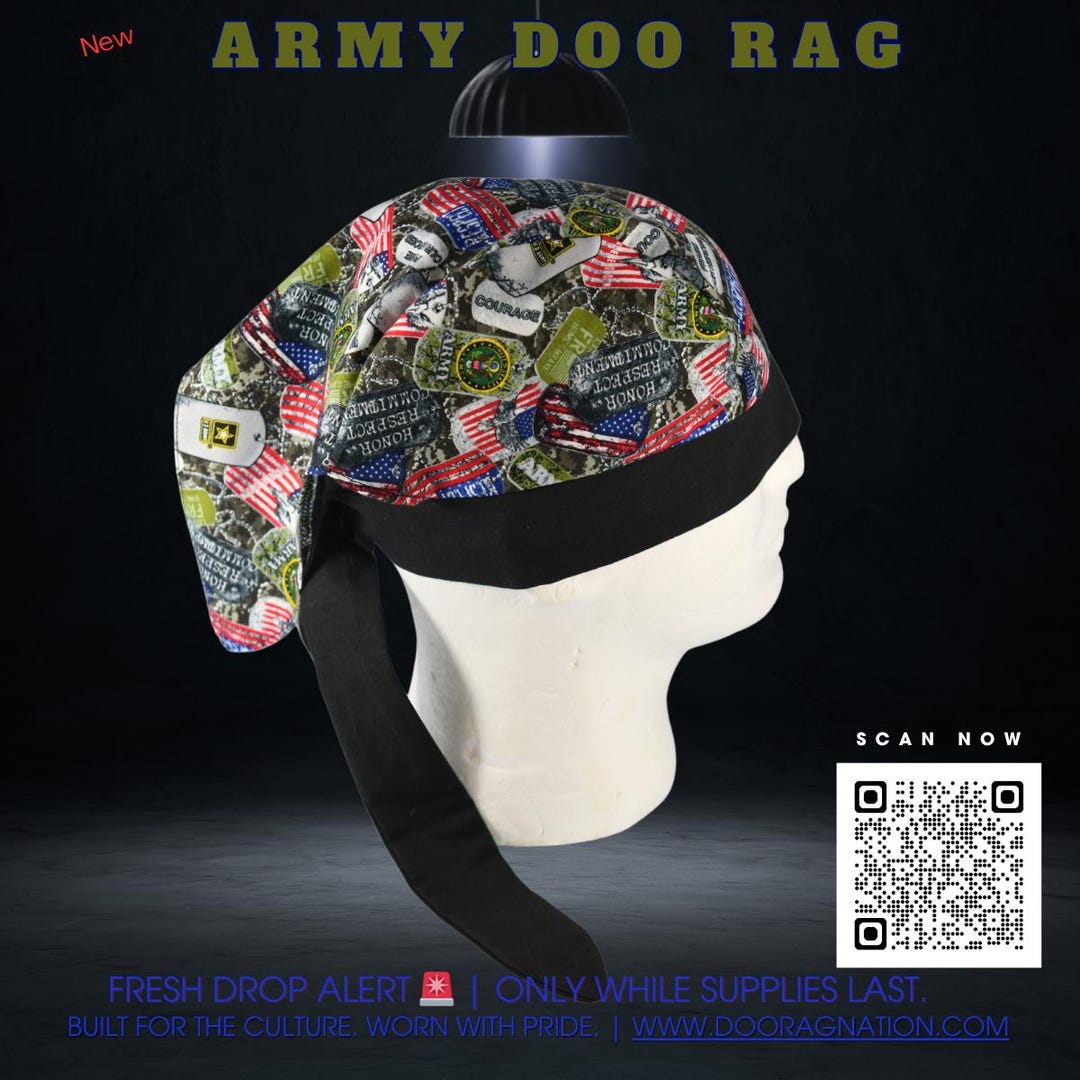 New Army Doo Rag | Tactical Headwrap for Soldiers, Veterans & Patriots ...