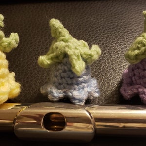 FluteHats, little crochet hat for the flute, elf hats, spring, flute gift