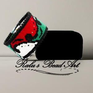 FIESTA FESTIVA, patrón de peyote de conteo uniforme, pulseras festivas, descarga instantánea en PDF