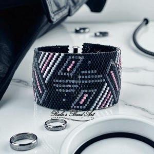 MONIKA even count peyote pattern(not a physical bracelet), instant download