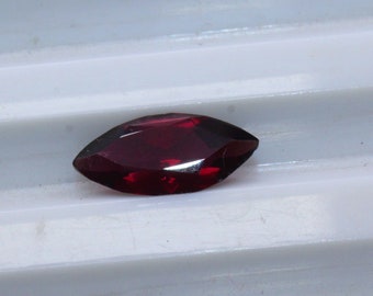 January Birthstone 5cts Ring Size Garnet Gemstone for Jewelry Blood Red Rhodolite Garnet Natural Loose Rhodolite Garnet Gem from Africa