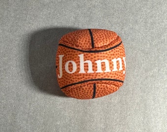 Personalized Basketball Hacky Sack / Footbag / Stress Ball / Fidget Ball