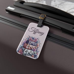 Customizable Luggage Tag, Personalized Luggage Tag, Bag Tag, Travel Accessories, Suitcase Identifier, Custom Name Tag