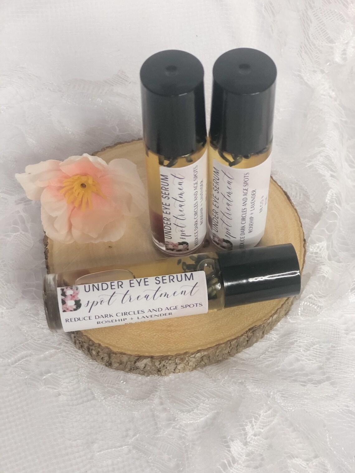 Under Eye Serum Essential Roller Blend 10 ML Reduce Dark | Etsy